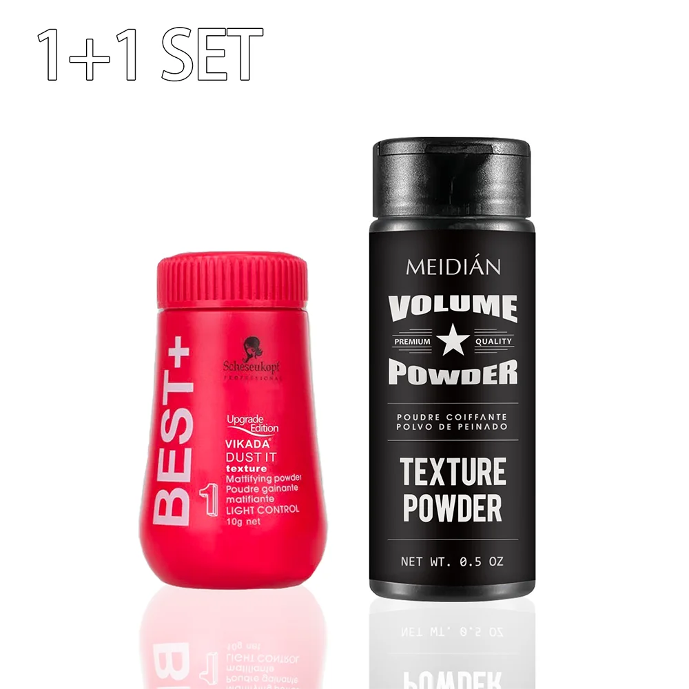 Poudre coiffante volumisante – Tenue longue durée, contrôle du gras, homme & femme