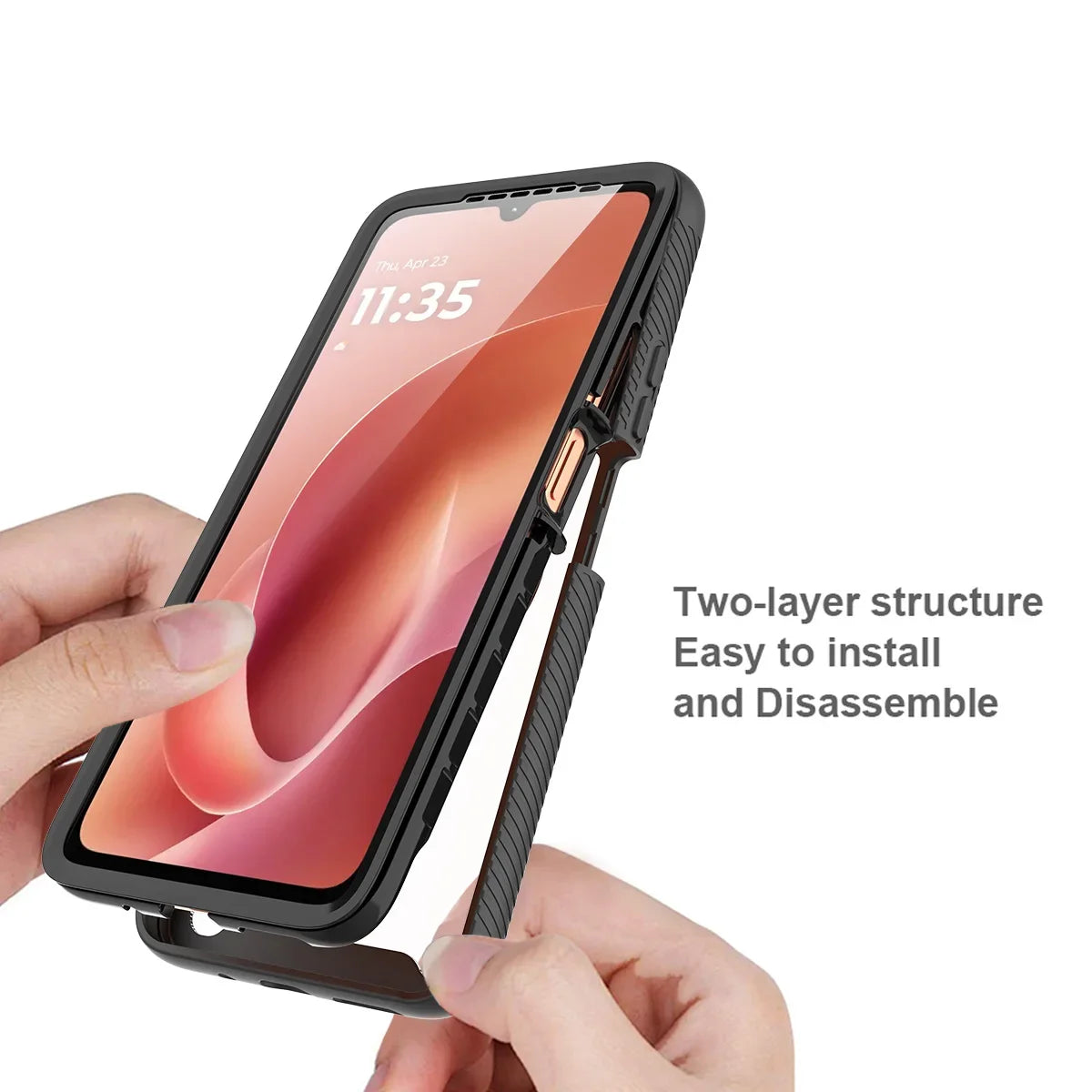 Coque 360° Huawei P60 / P50 / Mate 60 / Nova – Protection intégrale avec écran intégré