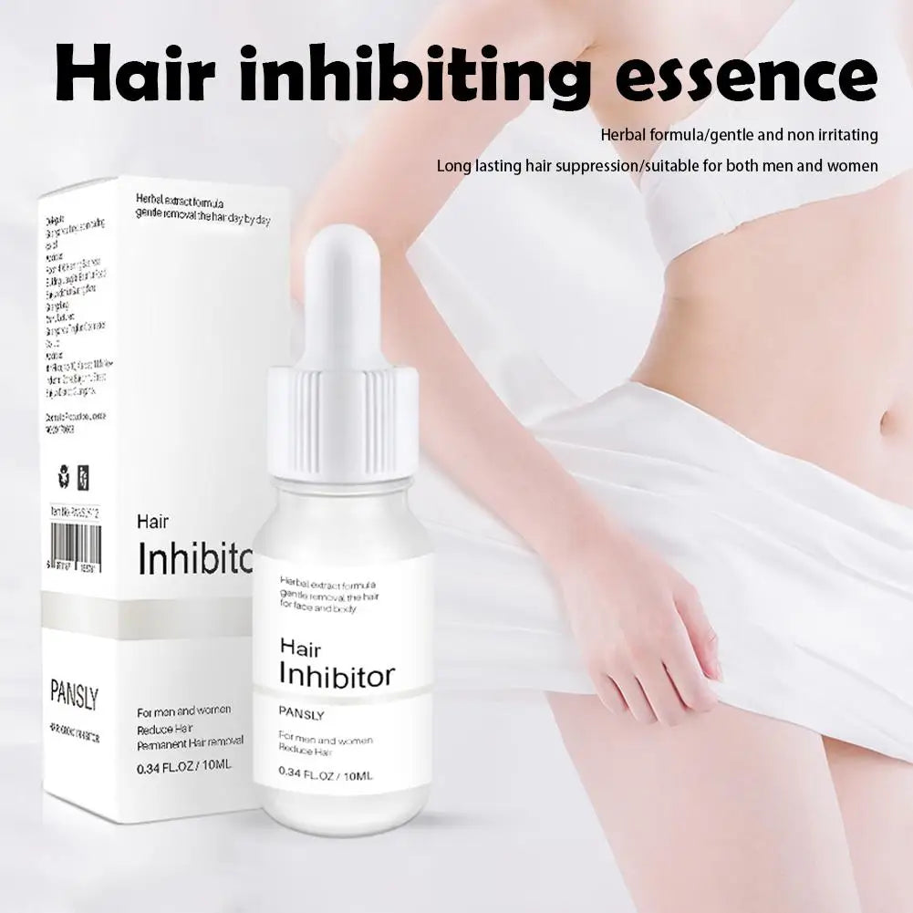 Sérum inhibiteur de pilosité – Réduction permanente et indolore visage & corps