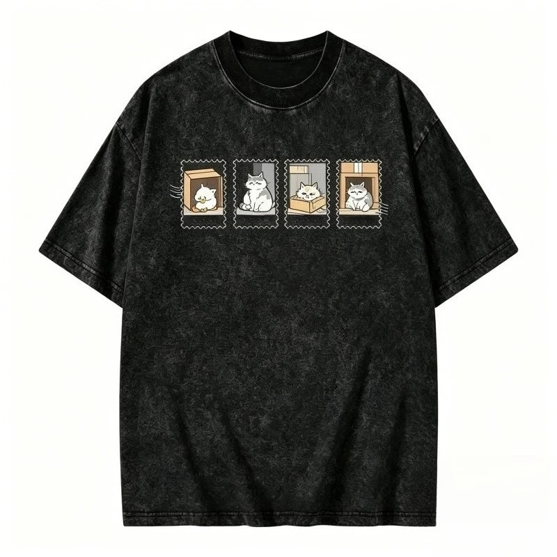 Vintage Oversize Cotton Short Sleeves T-shirt Men Women Funny Goose Graphic Tee Cute Animal Streetwear Top Casual Wear
