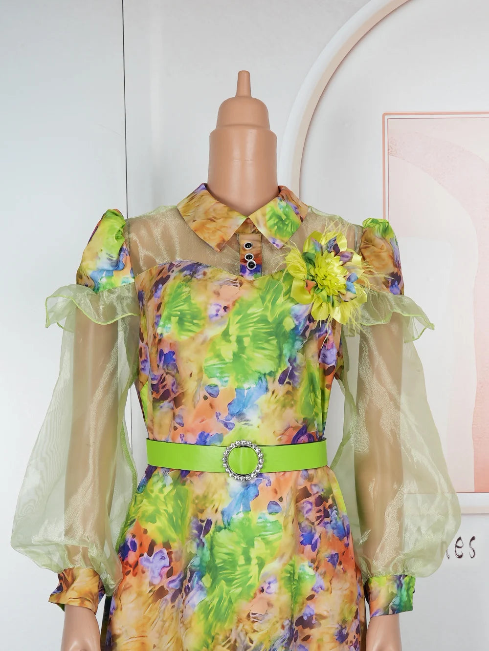 Robe Africaine Longue Femme — Imprimée Grande Taille Soirée Mariage
