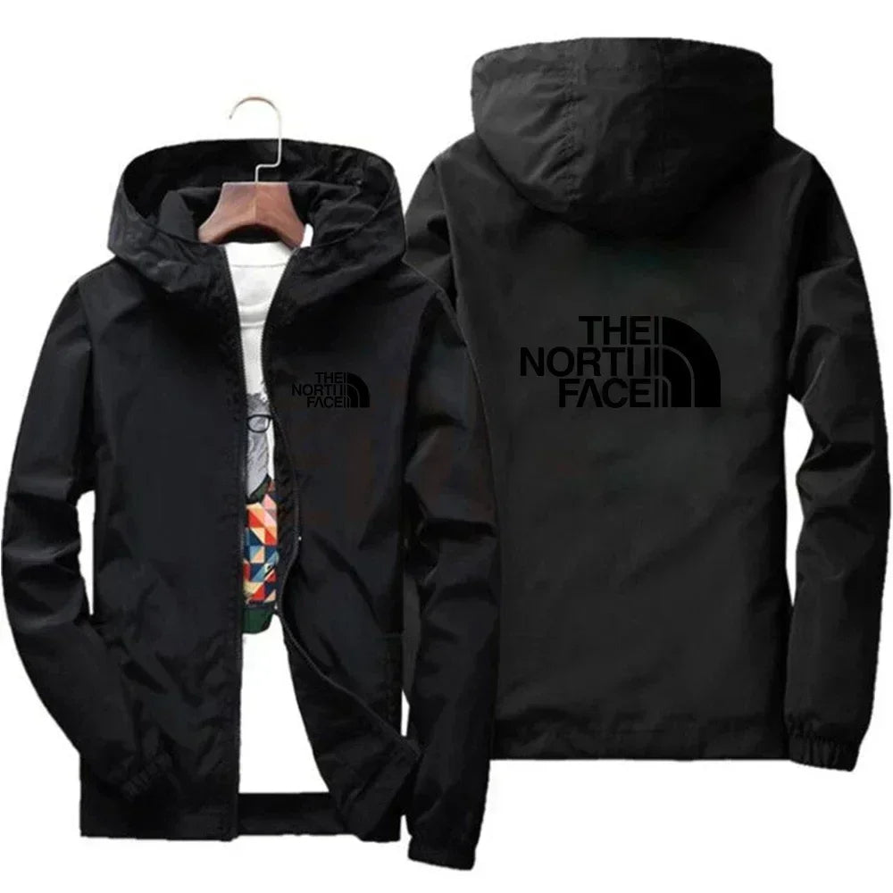 Veste Zippée Homme Coupe-Vent À Capuche — Streetwear Sport & Running 2025