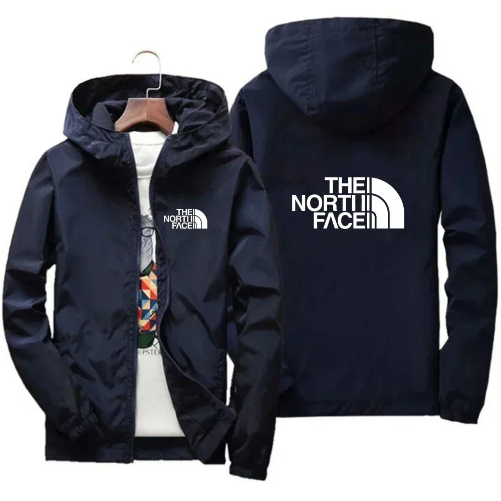 Veste Zippée Homme Coupe-Vent À Capuche — Streetwear Sport & Running 2025