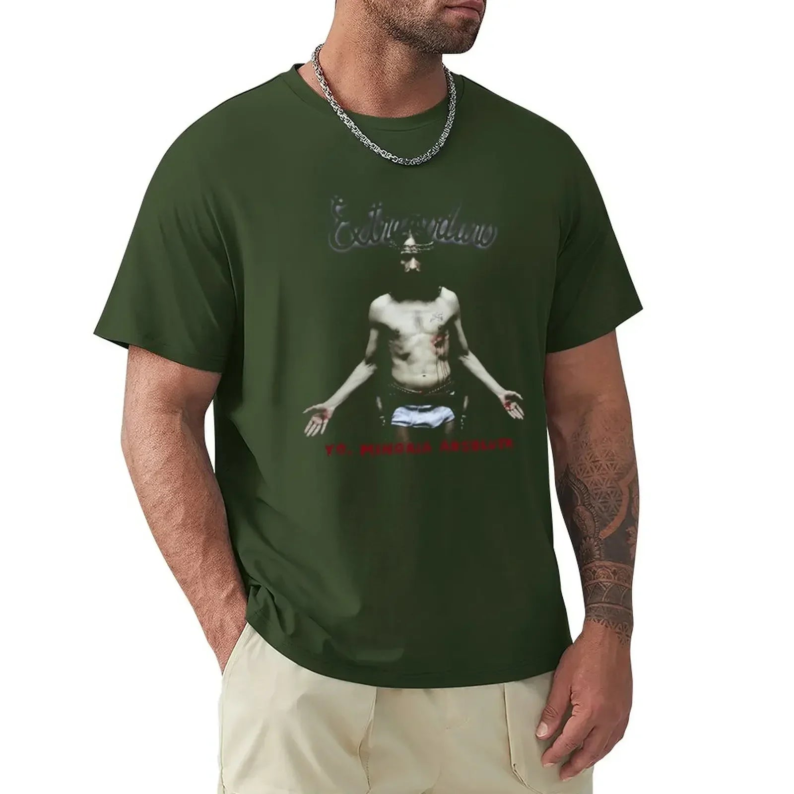 2024 Home USA Size Vintage Tees EXTREMODURO men clothing oversized t shirt T Shirts Summer Unisex The Woo King Casual Cool Tops