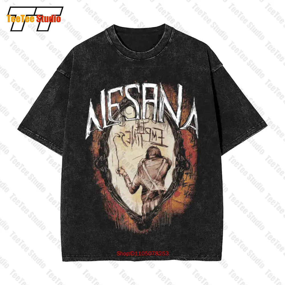 Alesana Post Hardcore Band  Oversized T-Shirt 37E2 Golf Wear Shirt Gym Men