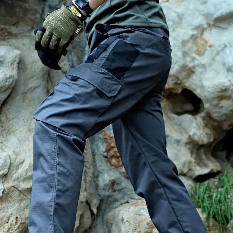 Pantalon Cargo Tactique Homme Multi-Poches — Imperméable Résistant Outdoor