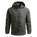 Coupe-Vent Tactique Homme À Capuche — Imperméable Outdoor Militaire