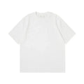 Oversize Men's T-Shirt Heavy Cotton Solid Color Heavy Loose Off-Shoulder Short Sleeve New Men's T-Shirt Undershirt Men's