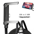 Câble Charge Rapide 240W Pliable avec Support Intégré — Universel Tablette & Téléphone