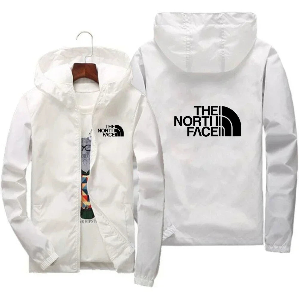 Veste Zippée Homme Coupe-Vent À Capuche — Streetwear Sport & Running 2025