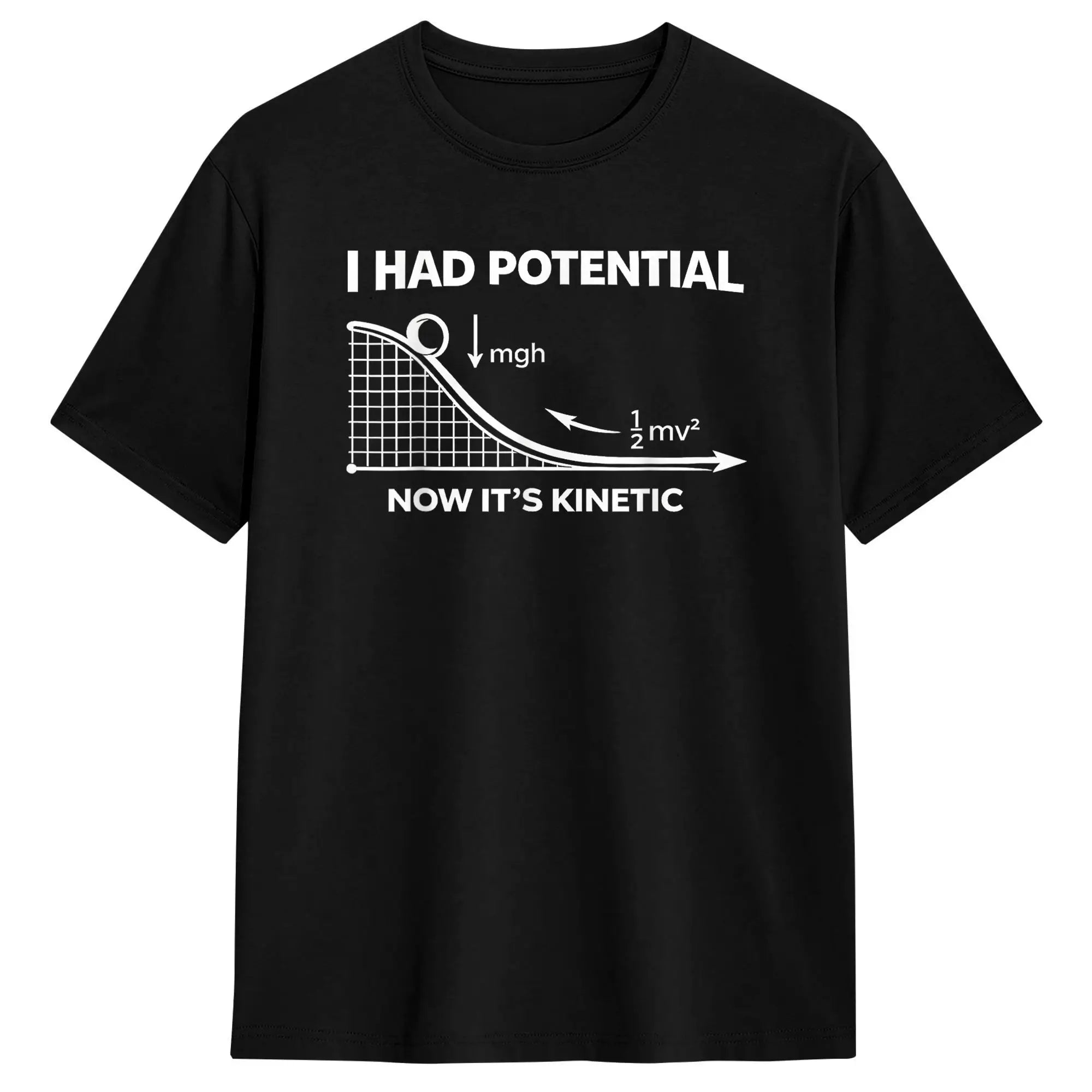 T-Shirt Oversize "I Had Potential" — Hip Hop Plage Y2K