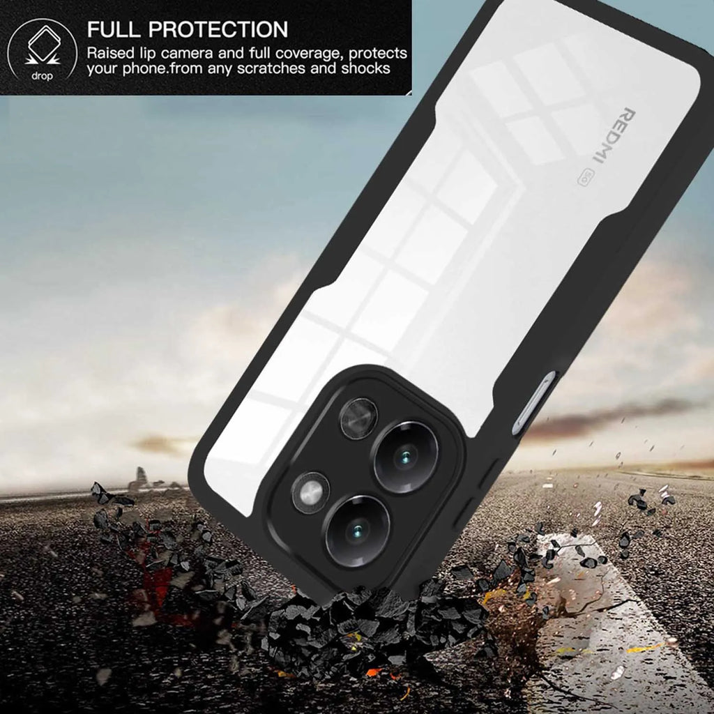 Coque 360° anti-choc Xiaomi Redmi 15C / A5 4G – Protection intégrale enveloppante