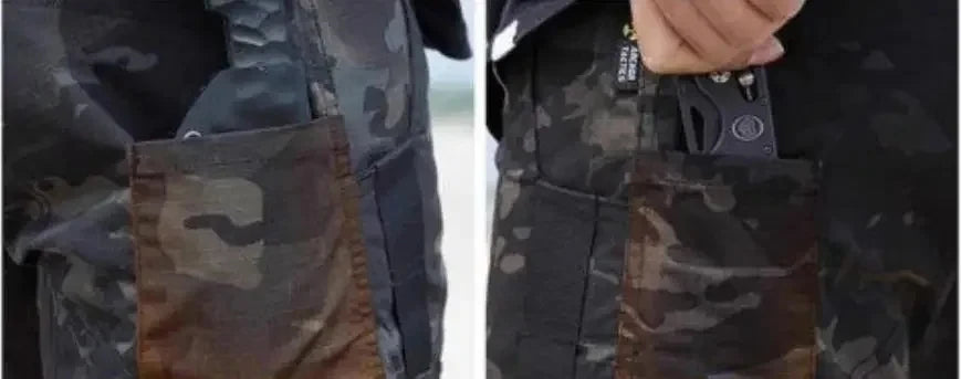 Pantalon Cargo Tactique Homme Multi-Poches — Imperméable Résistant Outdoor