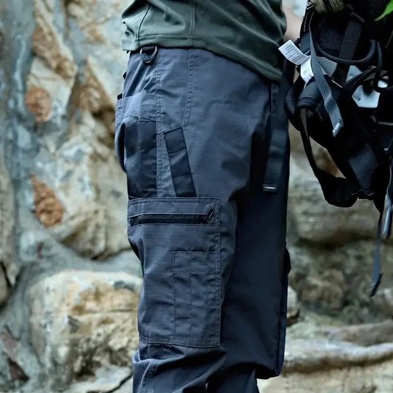 Pantalon Cargo Tactique Homme Multi-Poches — Imperméable Résistant Outdoor