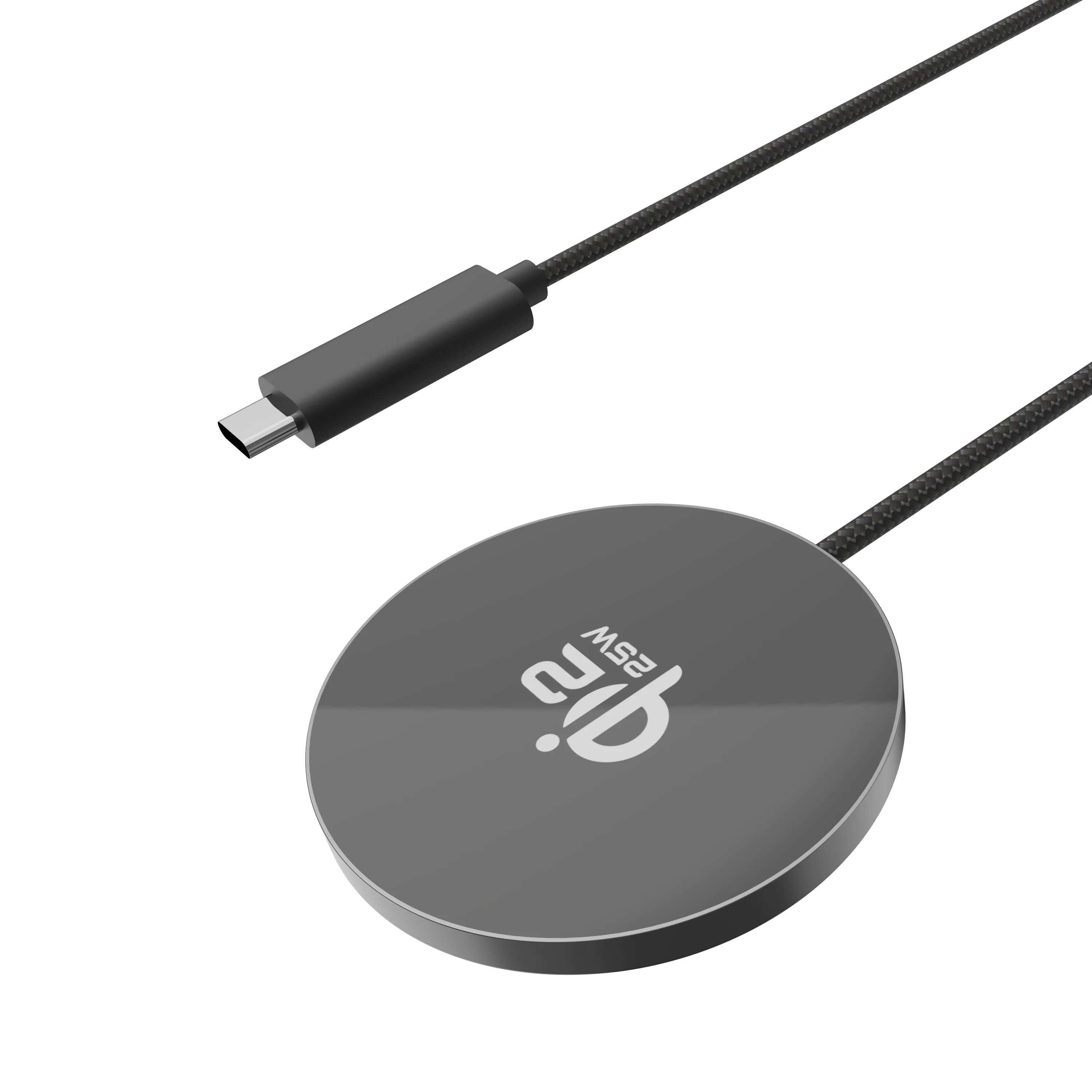 Chargeur Sans Fil Magnétique Qi2.2 25W MagSafe pour iPhone 17 16 15 14 13 12