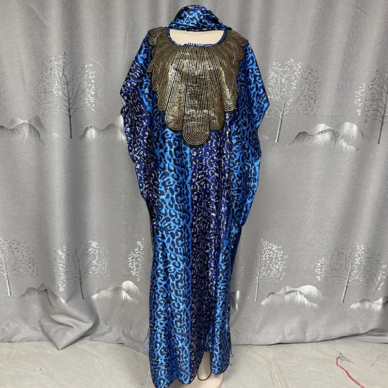 Robe Longue Femme Col V Rayée — Style Décontracté Grande Taille Automne 2026
