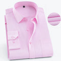 Chemise Oversize Homme 9XL — Rayures Business Casual Manches Longues Slim Fit