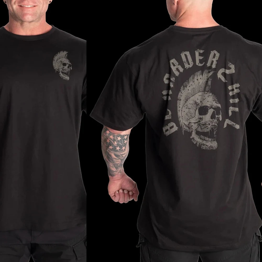 Cotton Tee T-shirts Oversize Clothes Tops and Tees Men's Short Sleeve T-shirt Gothic Clothing Essentials Mens Man New Gym Sports