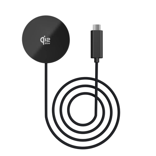 Chargeur Sans Fil Magnétique Qi2.2 25W MagSafe pour iPhone 17 16 15 14 13 12