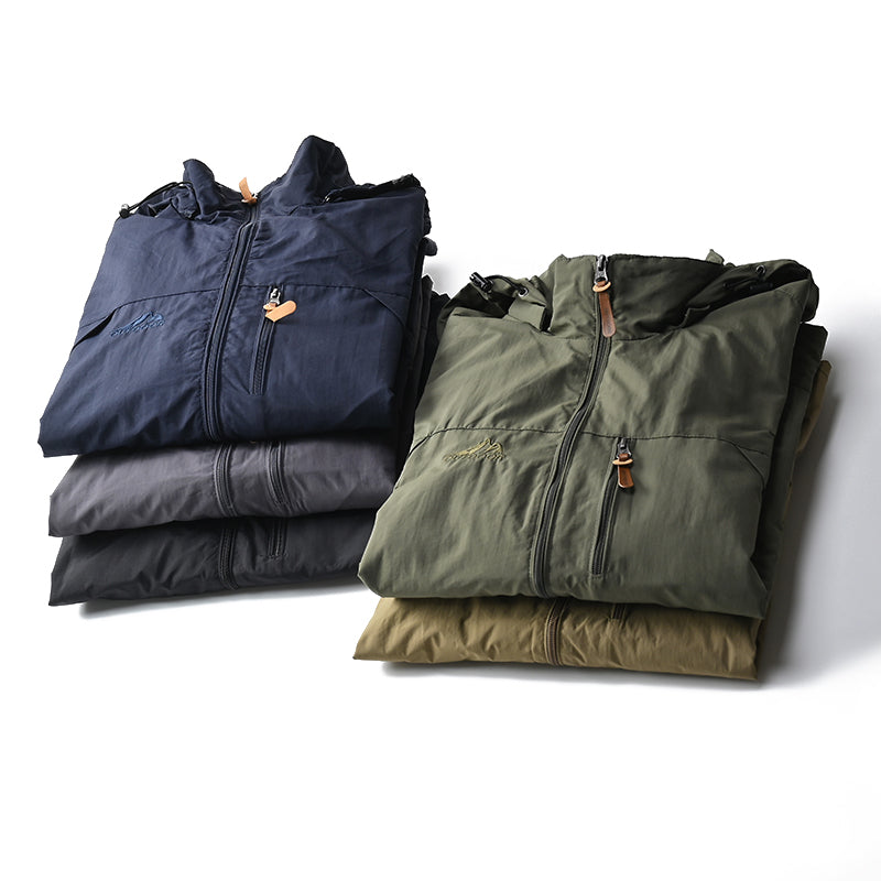 Coupe-Vent Tactique Homme À Capuche — Imperméable Outdoor Militaire