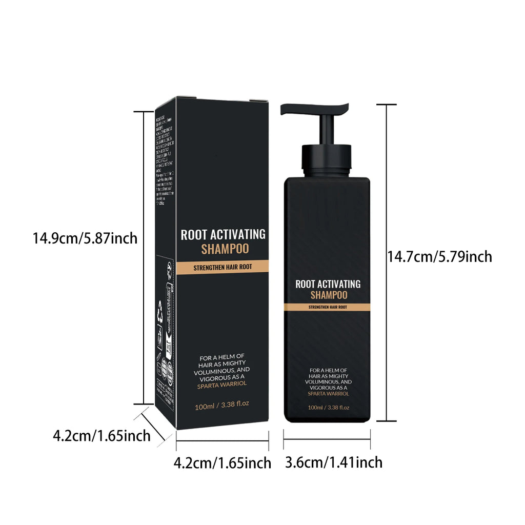 Shampooing croissance capillaire homme – Anti-chute, nourrissant et sans résidu gras 100ml