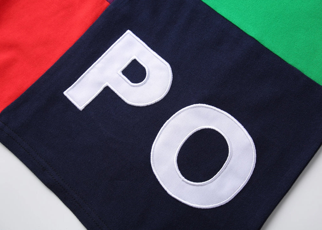 Oversized New Men's Polo T Shirt US Size 7XL Short Sleeve Classic Plaid Three Buttons Collar TShirt (Available in Big & Tall)
