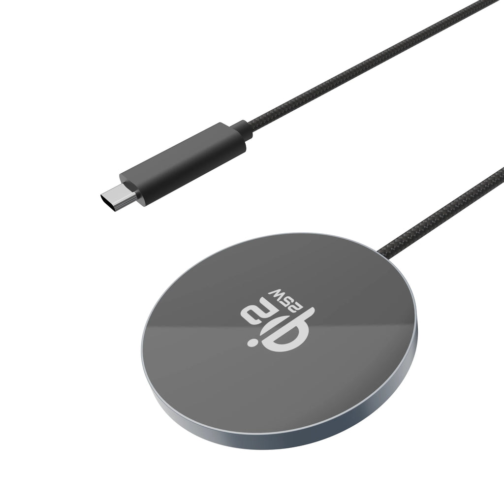 Chargeur Sans Fil Magnétique Qi2.2 25W MagSafe pour iPhone 17 16 15 14 13 12