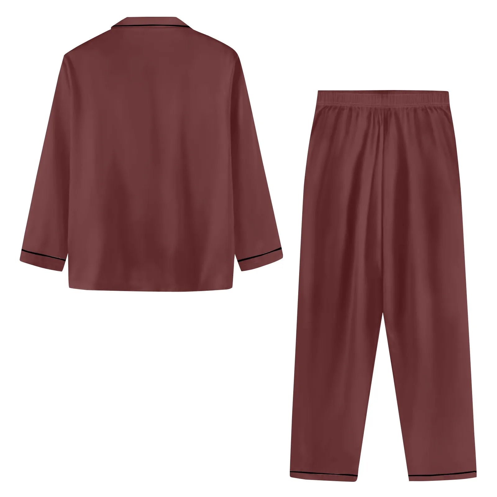 Women Pijama Sets Sleepwear Long-sleeve Cardigan Set Women Pajamas Sets Sexy Silk Polyester Female Pyjamas Home Clothing