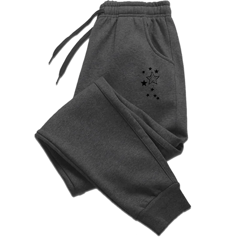 Pantalon Femme Imprimé Étoiles — Jogging Décontracté Été
