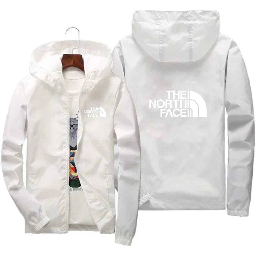 Veste Zippée Homme Coupe-Vent À Capuche — Streetwear Sport & Running 2025