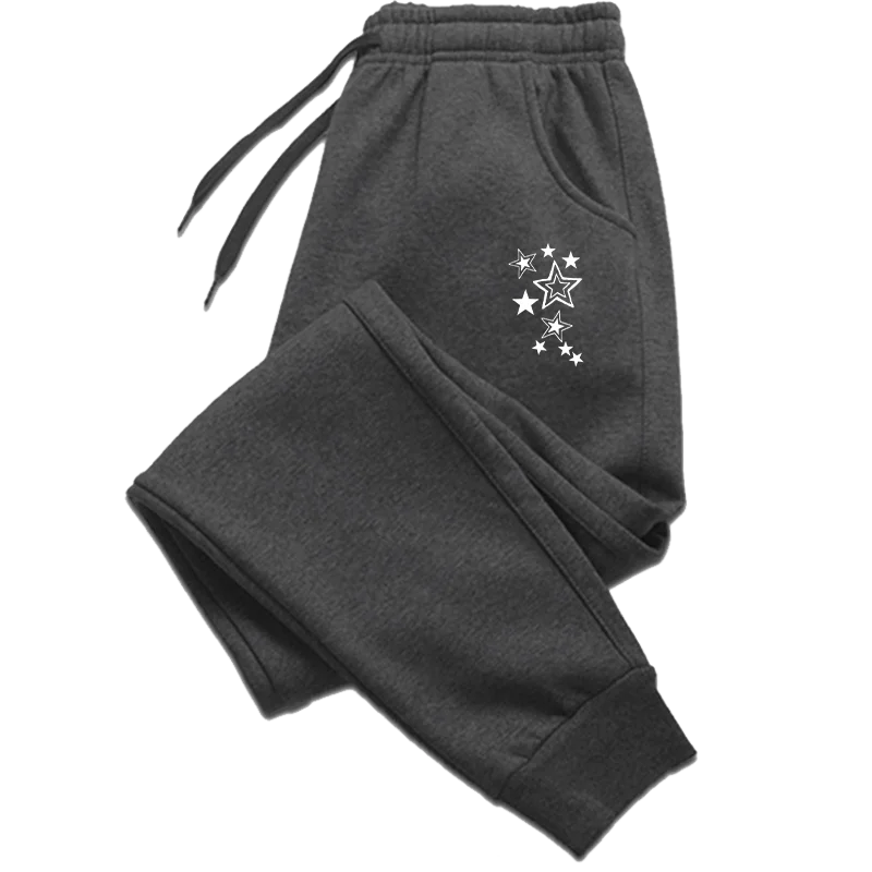 Pantalon Femme Imprimé Étoiles — Jogging Décontracté Été
