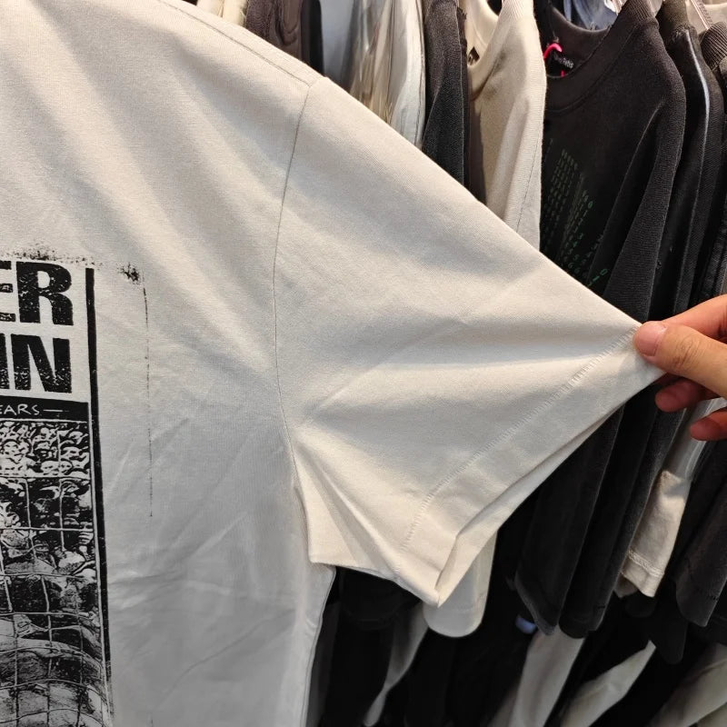 T-Shirt Oversize Vintage Graphique — Streetwear Unisexe