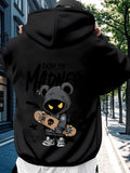 Men Hoodie Sweatshirt Oversize Loose Casual Long Sleeve Pullover Streetwer Hoodie MenPrint Casual Pullover Sweatshirt