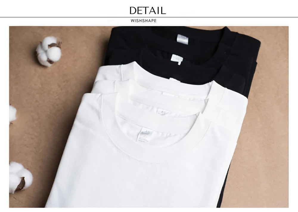 Oversized T Shirt FEAR AND HUNGER 100 Cotton T-Shirts Fashion Tshirt for Male Summer Y2K Funny Design Short Sleeve Tops