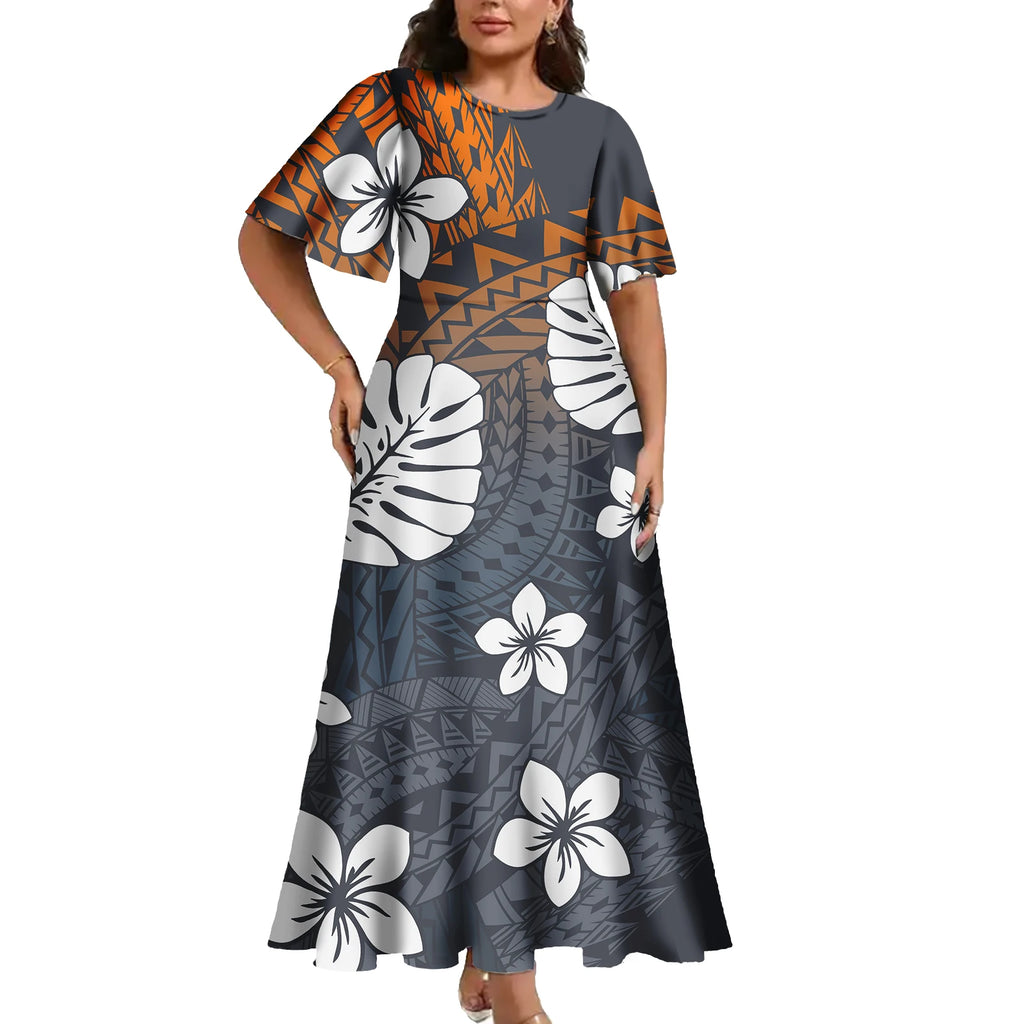 Ensemble Vêtements Enfants Polynésien — Tenue Familiale Assortie