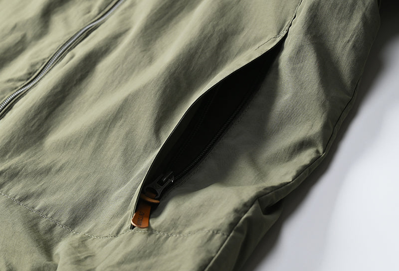 Coupe-Vent Tactique Homme À Capuche — Imperméable Outdoor Militaire