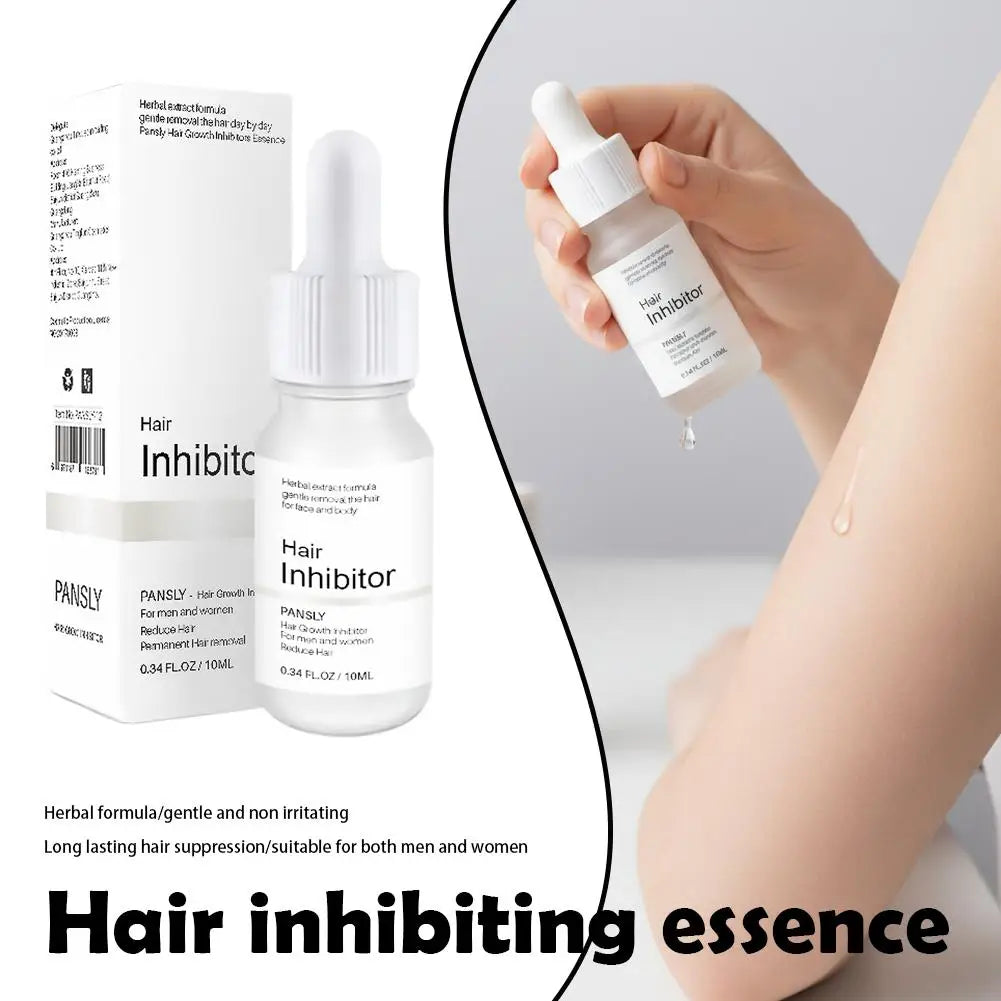 Sérum inhibiteur de pilosité – Réduction permanente et indolore visage & corps