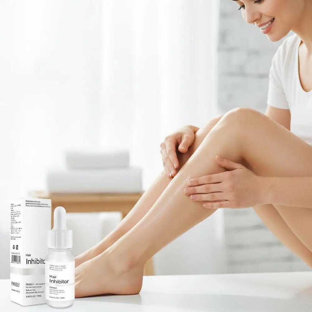 Sérum inhibiteur de pilosité – Réduction permanente et indolore visage & corps