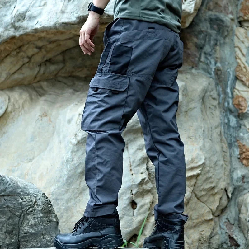 Pantalon Cargo Tactique Homme Multi-Poches — Imperméable Résistant Outdoor