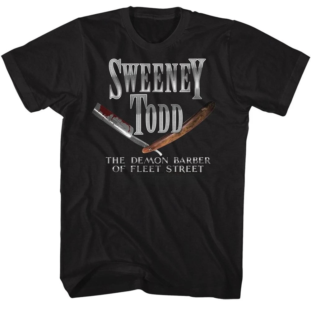 T-Shirt Oversize Sweeney Todd — Streetwear Graphique Coton
