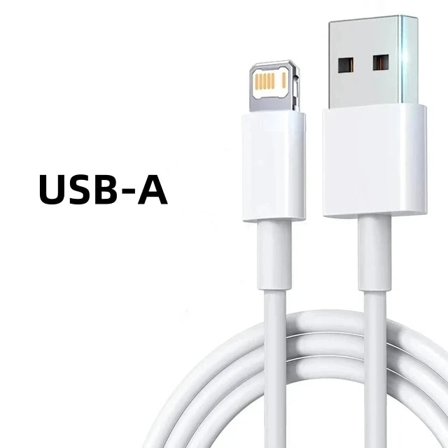 Chargeur Rapide 35W USB-C pour iPhone 15 14 13 12 11 Pro Max Mini XR XS — Câble & Accessoires