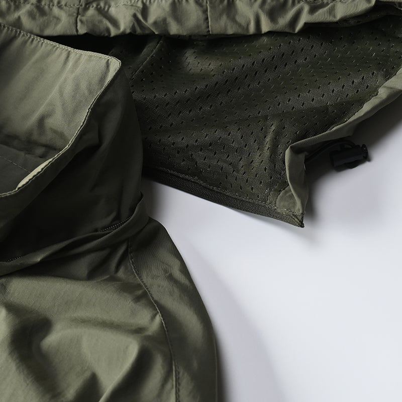 Coupe-Vent Tactique Homme À Capuche — Imperméable Outdoor Militaire