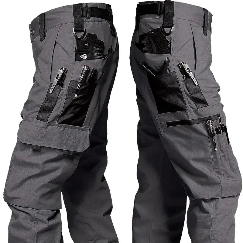 Pantalon Cargo Tactique Homme Multi-Poches — Imperméable Résistant Outdoor