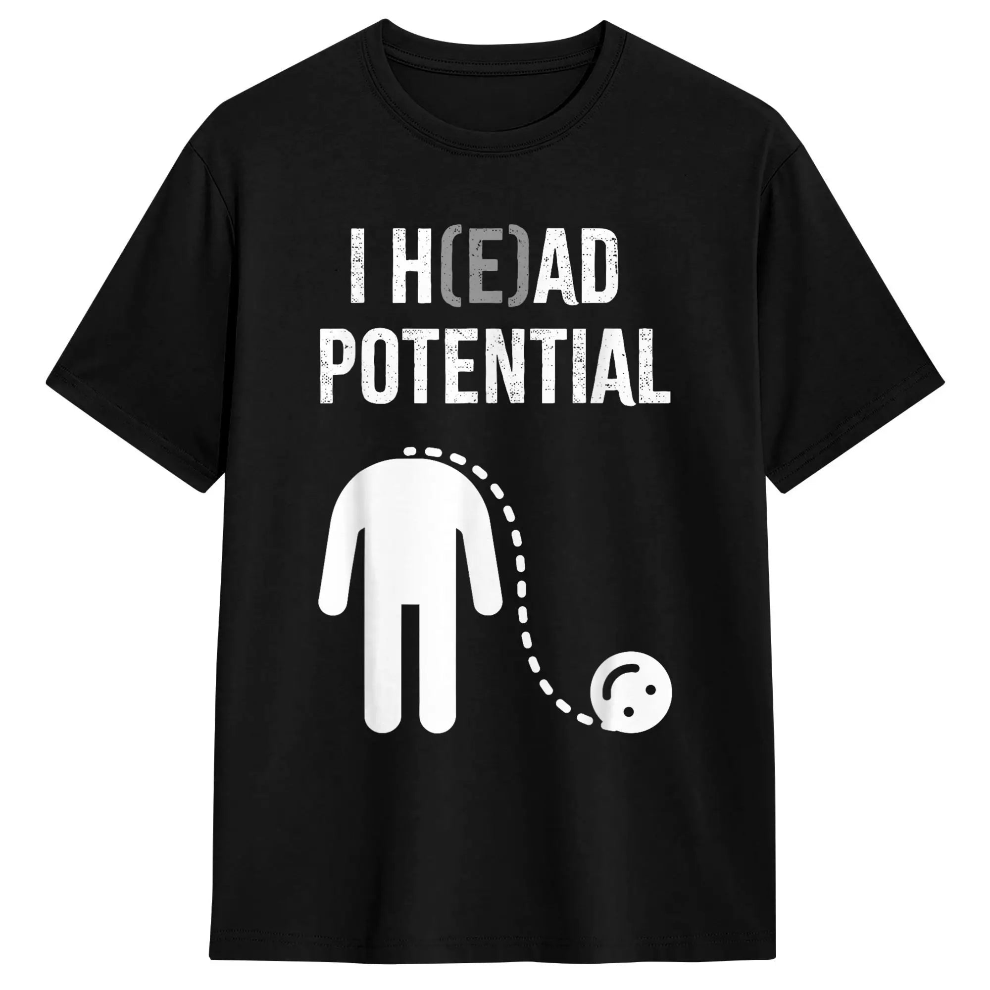 T-Shirt Oversize "I Had Potential" — Hip Hop Plage Y2K
