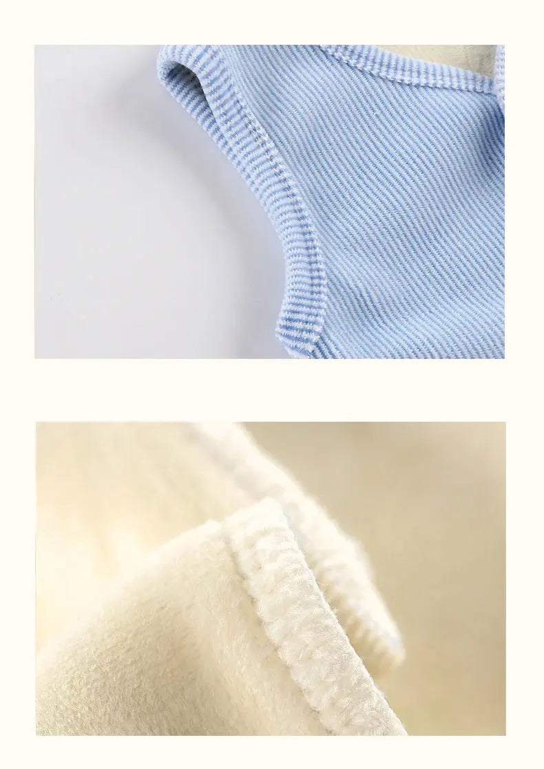 Gilet Enfant Velours Chaud — Veste Sans Manches Garçon & Fille