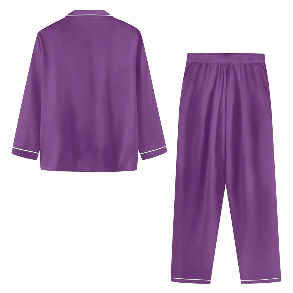 Women Pijama Sets Sleepwear Long-sleeve Cardigan Set Women Pajamas Sets Sexy Silk Polyester Female Pyjamas Home Clothing