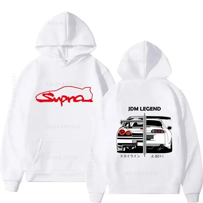 Pull Unisexe Motif Voiture — Sweat Chaud Homme & Femme Automne/Hiver