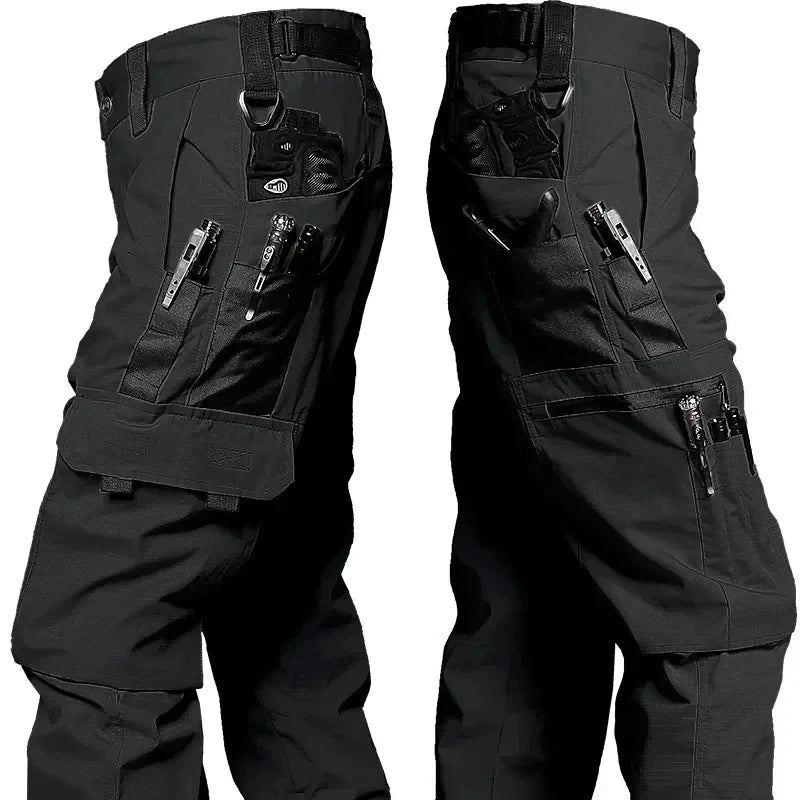 Pantalon Cargo Tactique Homme Multi-Poches — Imperméable Résistant Outdoor