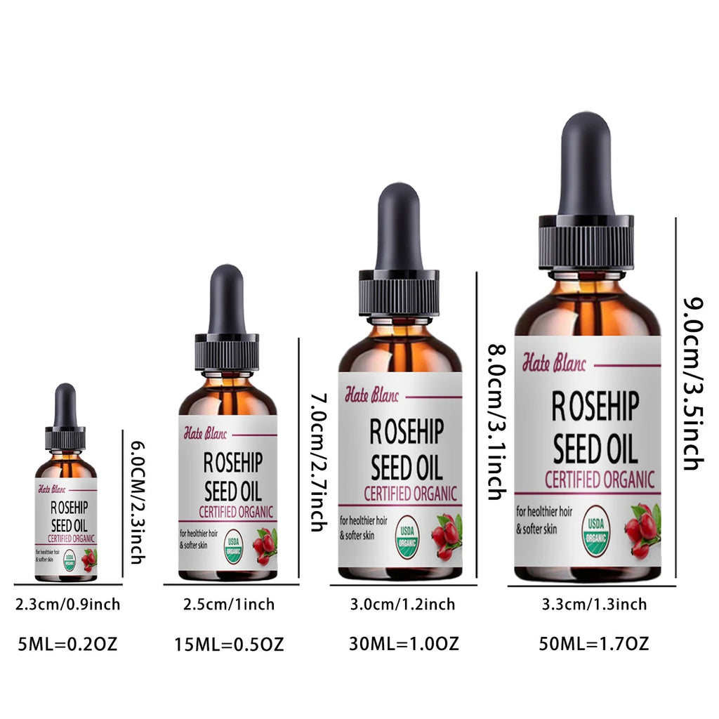Huile de Rose Musquée hydratante – Soin peau, massage et éclat du teint