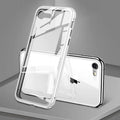 Coque magnétique 360° iPhone – Double face verre trempé et métal, protection totale